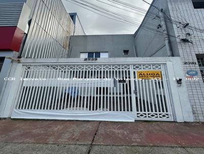 Casa para Loca��o, em S�o Paulo, bairro Mooca, 2 dormit�rios, 1 banheiro, 1 su�te