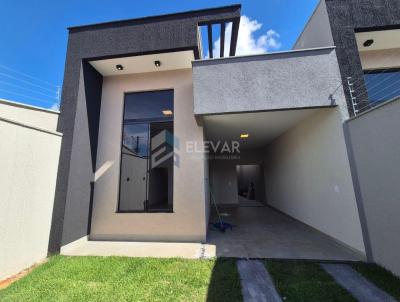 Casa para Venda, em Aparecida de Goi�nia, bairro Parque Veiga Jardim, 3 dormit�rios, 3 banheiros, 1 su�te, 2 vagas