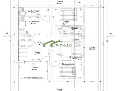 Casa para Venda, em S�o Sebasti�o do Para�so, bairro Diamantina, 3 dormit�rios, 1 banheiro, 1 su�te, 2 vagas