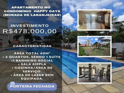 Apartamento para Venda, em Serra, bairro Morada de Laranjeiras, 2 dormit�rios, 1 banheiro, 1 su�te, 1 vaga