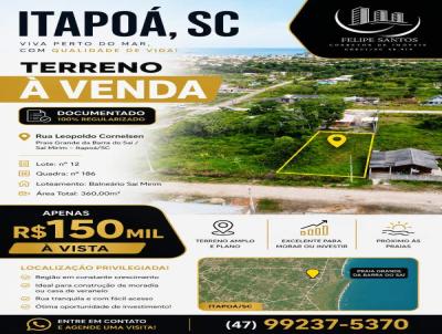 Terreno para Venda, em Itapo�, bairro Balne�rio Sa� Mirim