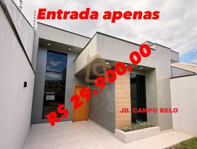 Casa para Venda, em Maring�, bairro Jardim Campo Belo, 3 dormit�rios, 1 banheiro, 2 vagas