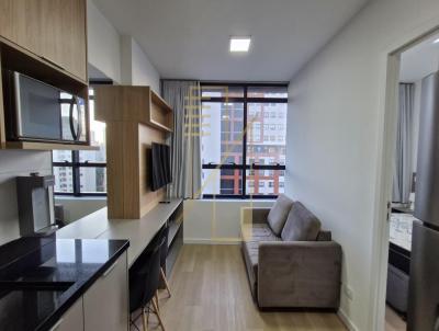 Apartamento para Loca��o, em Curitiba, bairro Centro, 1 dormit�rio, 1 banheiro, 1 su�te