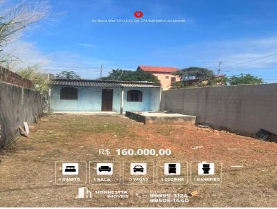 Casa para Venda, em Saquarema, bairro Balne�rio de Jacon�, 1 dormit�rio, 1 banheiro, 5 vagas