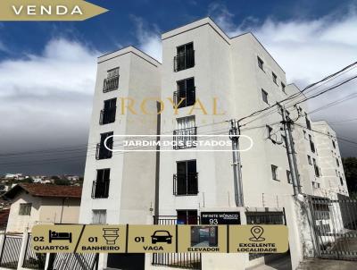 Apartamento para Venda, em Po�os de Caldas, bairro Jardim dos Estados, 2 dormit�rios, 1 banheiro, 1 vaga