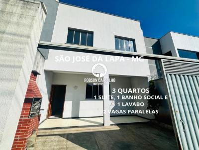 Casa para Venda, em S�o Jos� da Lapa, bairro D. Pedro I, 3 dormit�rios, 2 banheiros, 1 su�te, 2 vagas