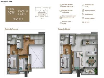 Apartamento para Venda, em Goi�nia, bairro Setor Oeste, 3 dormit�rios, 2 banheiros, 2 su�tes, 2 vagas