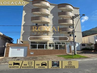 Apartamento para Loca��o, em Po�os de Caldas, bairro Centro, 2 dormit�rios, 1 banheiro, 1 su�te, 2 vagas