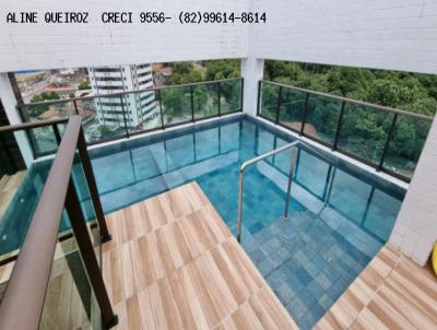 Apartamento 3 Quartos para Venda, em Macei�, bairro Jati�ca, 3 dormit�rios, 1 banheiro, 1 su�te, 2 vagas