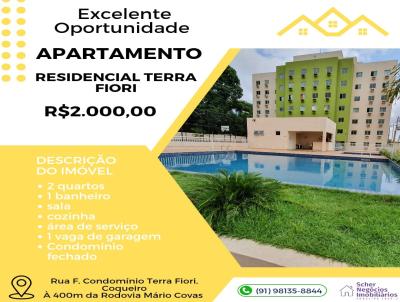 Apartamento para Loca��o, em Ananindeua, bairro Coqueiro, 2 dormit�rios, 1 banheiro, 1 vaga