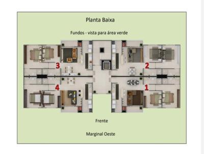 Apartamento para Venda, em Cambori�, bairro V�rzea do Ranchinho, 2 dormit�rios, 2 banheiros, 1 su�te, 1 vaga