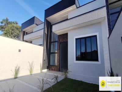 Casa para Venda, em Pontal do Paran�, bairro Canoas, 3 dormit�rios, 2 banheiros, 1 su�te