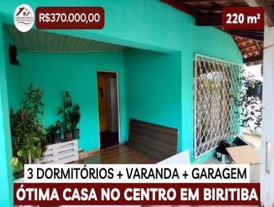 Casa para Venda, em Biritiba Mirim, bairro Centro, 3 dormit�rios, 1 banheiro, 1 vaga