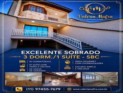 Sobrado para Venda, em S�o Bernardo do Campo, bairro Selecta, 3 dormit�rios, 4 banheiros, 1 su�te, 5 vagas