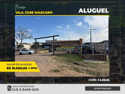 Comercial para Loca��o, em Santo Ant�nio da Platina, bairro VILA JOSE MASCARO, 1 banheiro