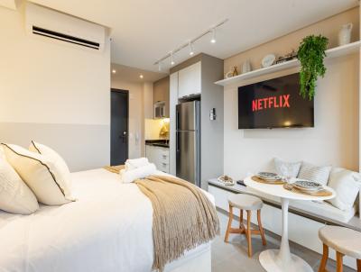 Apartamento para Venda, em S�o Paulo, bairro Brooklin Paulista, 1 dormit�rio, 1 banheiro