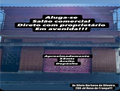 Sal�o Comercial para Loca��o, em Guarulhos, bairro Jardim Rosa de Franca, 1 banheiro