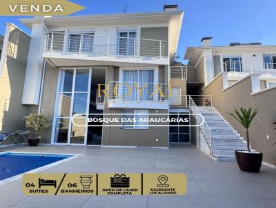 Casa para Venda, em Po�os de Caldas, bairro , 4 dormit�rios, 6 banheiros, 4 su�tes
