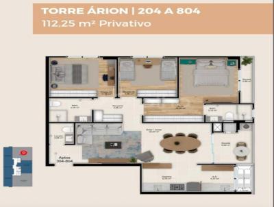 Lan�amentos para Venda, em Florian�polis, bairro Balne�rio, 3 dormit�rios, 3 banheiros, 1 su�te, 2 vagas