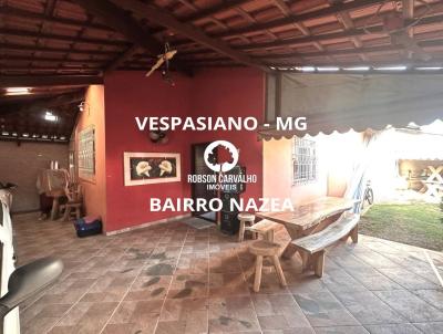 Casa para Venda, em Vespasiano, bairro Nazea II, 3 dormit�rios, 1 banheiro, 1 su�te, 3 vagas