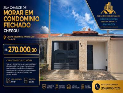 Casa 2 dormit�rios para Venda, em Tatu�, bairro Jardim Am�rica, 2 dormit�rios, 1 banheiro, 2 vagas
