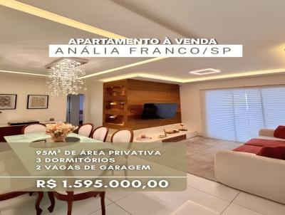 Apartamento para Venda, em S�o Paulo, bairro Vila Regente Feij�, 3 dormit�rios, 2 banheiros, 2 vagas