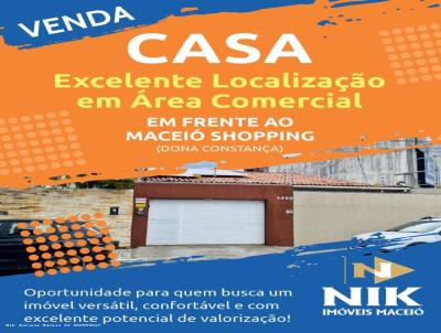 Casa Comercial para Venda, em Macei�, bairro Jati�ca, 3 dormit�rios, 2 banheiros, 1 su�te, 2 vagas