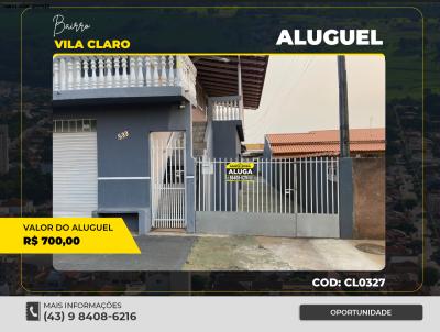 Casa para Loca��o, em Santo Ant�nio da Platina, bairro VILA CLARO, 4 dormit�rios, 3 banheiros, 3 vagas