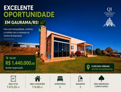 Ch�cara para Venda, em Gaurama, bairro Centro, 3 dormit�rios, 2 banheiros, 1 su�te, 1 vaga