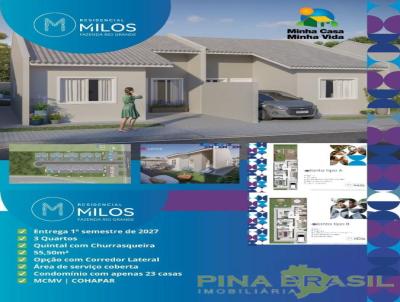 Casa para Venda, em Fazenda Rio Grande, bairro Estados, 3 dormit�rios, 1 banheiro, 1 vaga