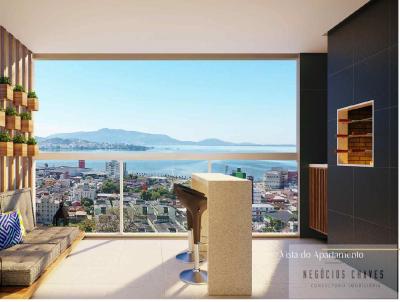 Apartamento para Venda, em S�o Jos�, bairro Praia Comprida, 2 dormit�rios, 2 banheiros, 1 su�te, 1 vaga