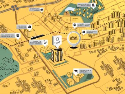 Apartamento 3 Quartos para Venda, em Bras�lia, bairro Areal (�guas Claras), 3 dormit�rios, 2 banheiros, 1 su�te, 1 vaga