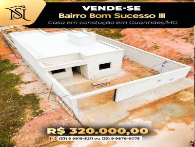 Casa para Venda, em Guanh�es, bairro Bom Sucesso 3, 2 dormit�rios, 1 banheiro, 1 vaga