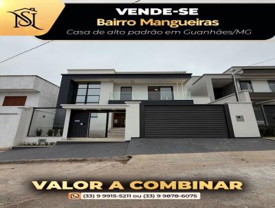 Casa para Venda, em Guanh�es, bairro Mangueiras, 4 dormit�rios, 1 banheiro, 1 su�te, 2 vagas