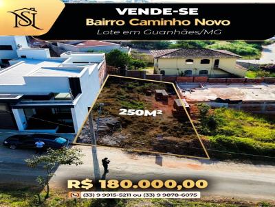 Lote para Venda, em Guanh�es, bairro Caminho Novo