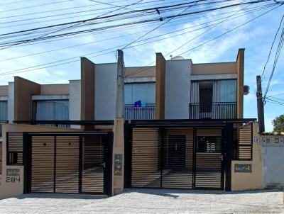 Sobrado Geminado para Venda, em Joinville, bairro Sagua�u, 3 dormit�rios, 3 banheiros, 1 su�te, 1 vaga