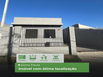 Casa para Venda, em Ponta Grossa, bairro Santa Paula, 2 dormit�rios