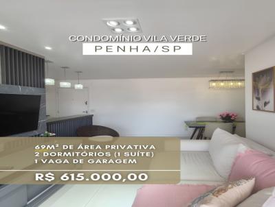 Apartamento para Venda, em S�o Paulo, bairro Penha, 2 dormit�rios, 1 banheiro, 1 su�te, 1 vaga