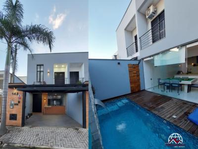 Casa para Venda, em Taubat�, bairro Flamboyant, 3 dormit�rios, 3 banheiros, 1 su�te, 2 vagas