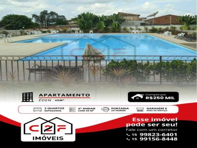 Apartamento para Venda, em Sorocaba, bairro �den, 2 dormit�rios, 1 banheiro, 1 vaga
