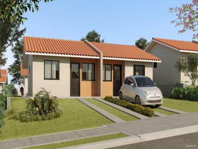 Casa Geminada para Venda, em Ponta Grossa, bairro Col�nia Dona Luiza, 2 dormit�rios, 1 banheiro, 1 vaga