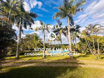 S�tio para Venda, em S�o Jos� da Lapa, bairro Quintas dos Ip�s, 3 dormit�rios, 1 banheiro, 1 su�te, 6 vagas