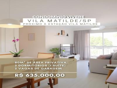Apartamento para Venda, em S�o Paulo, bairro Vila Matilde, 2 dormit�rios, 1 banheiro, 1 su�te, 2 vagas