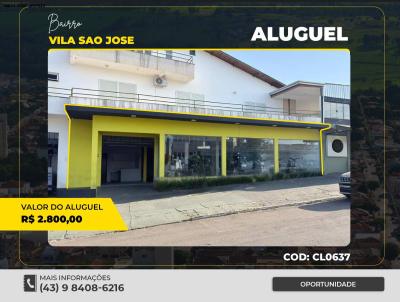 Comercial para Loca��o, em Santo Ant�nio da Platina, bairro VILA SAO JOSE