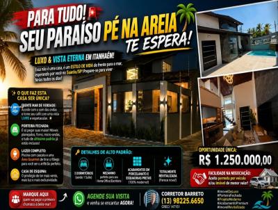 Casa para Venda, em Itanha�m, bairro SUAR�O, 3 dormit�rios, 3 banheiros, 1 su�te, 2 vagas