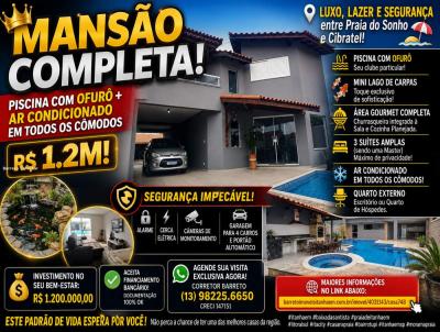 Casa para Venda, em Itanha�m, bairro PRAIA DO SONHO, 3 dormit�rios, 4 banheiros, 3 su�tes, 4 vagas