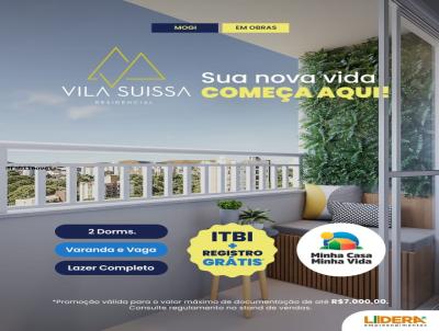 Apartamento para Venda, em Mogi das Cruzes, bairro Vila Su�ssa, 2 dormit�rios, 1 banheiro, 1 vaga