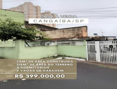 Casa para Venda, em S�o Paulo, bairro CANGA�BA, 4 dormit�rios, 2 vagas