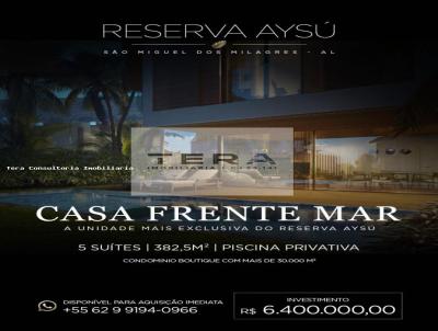 Casa em Condom�nio para Venda, em S�o Miguel dos Milagres, bairro Reserva Yasu, 3 dormit�rios, 5 banheiros, 3 su�tes, 3 vagas