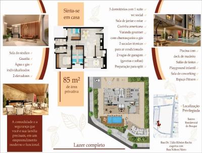 Apartamento para Venda, em Mococa, bairro Jardim Residencial do Bosque, 3 dormit�rios, 1 banheiro, 1 su�te, 2 vagas